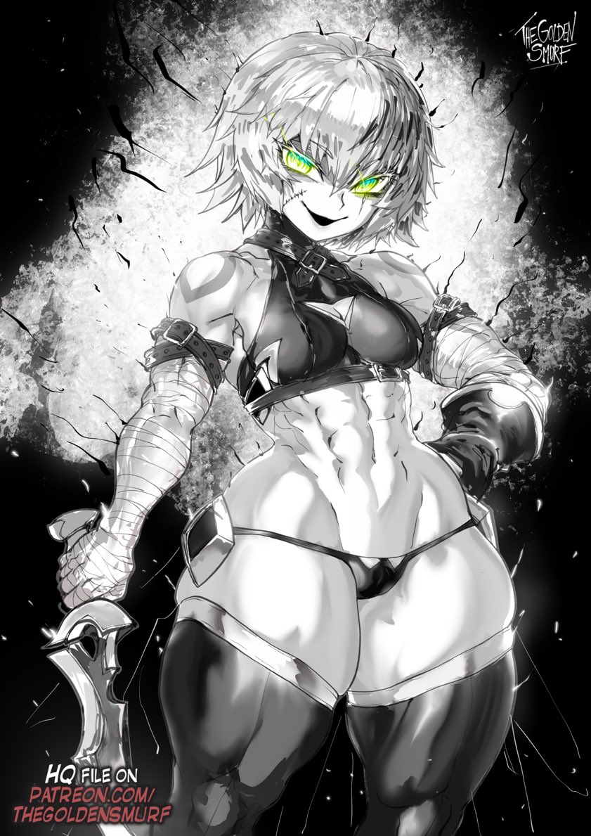 jack the ripper (fate and 2 more) drawn by the_golden_smurf