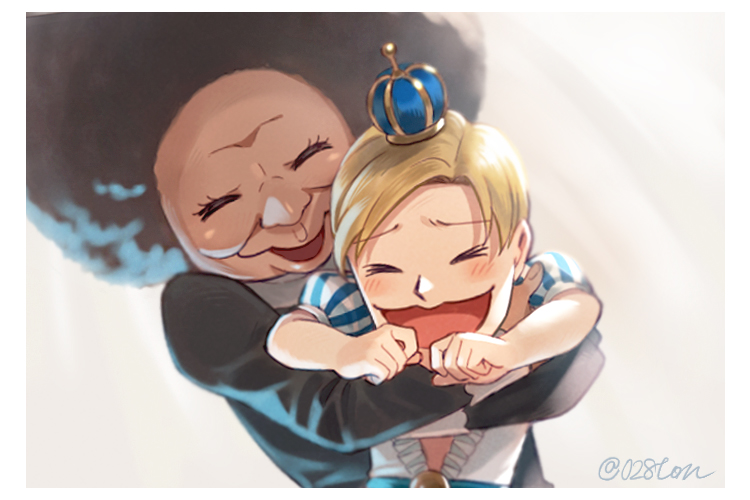 lupa and leopardon papipurio (konjiki no gash!!) drawn by otton
