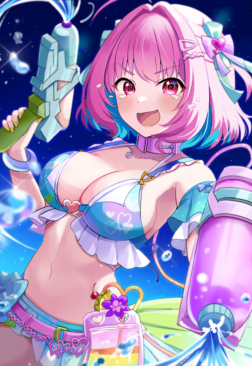 yumemi riamu (idolmaster and 2 more) drawn by sakura_ran