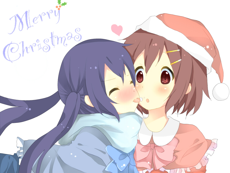 nakano azusa and hirasawa yui (k-on!) drawn by takeno_koko