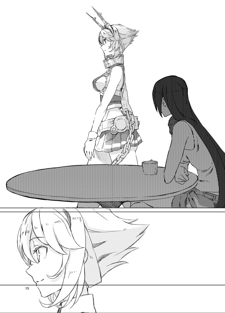 nagato and mutsu (kantai collection) drawn by cosmic_(crownclowncosmic)