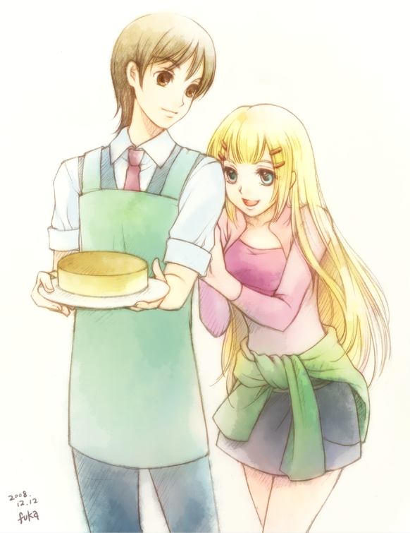 louise halevy and saji crossroad (gundam and 1 more) drawn by fuuka_(fukasheu)