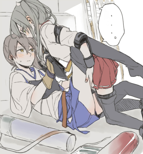 kaga and zuikaku (kantai collection) drawn by ree_(re-19)