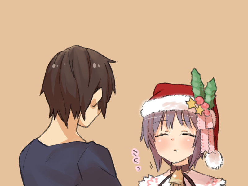 nagato yuki and kyon (suzumiya haruhi no yuuutsu) drawn by pine_(pine-box)