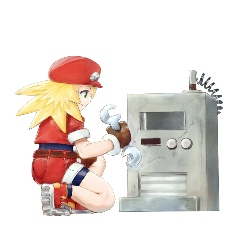 roll caskett (mega man and 1 more) drawn by byte_(grunty-hag1)