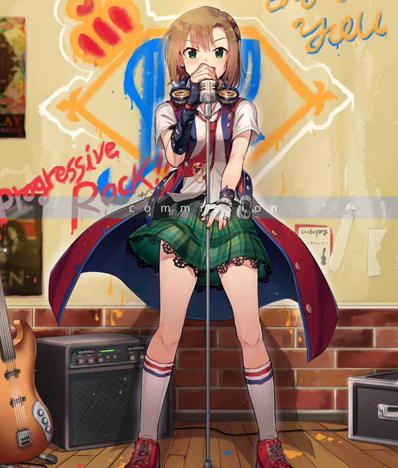 tada riina (idolmaster and 2 more) drawn by kamille_(vcx68)