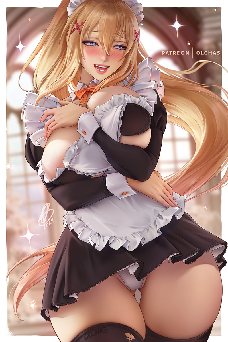 darkness (kono subarashii sekai ni shukufuku wo!) drawn by olchas