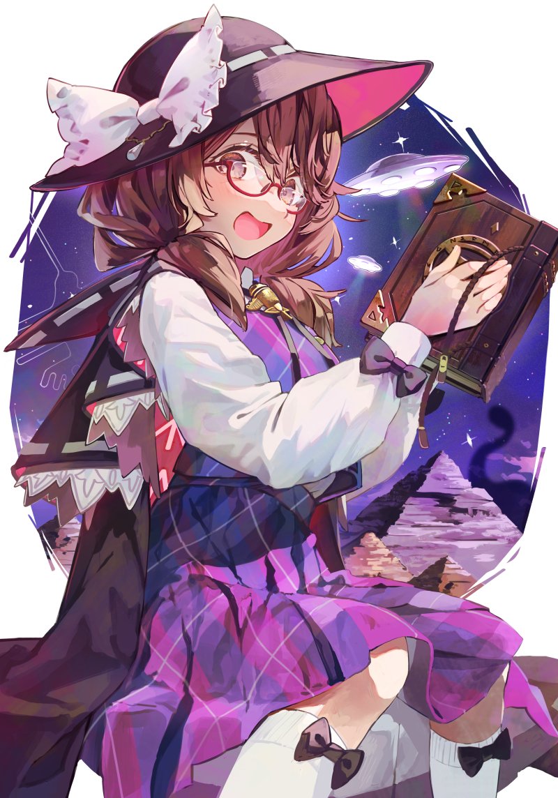 usami sumireko (touhou and 1 more) drawn by syuri22