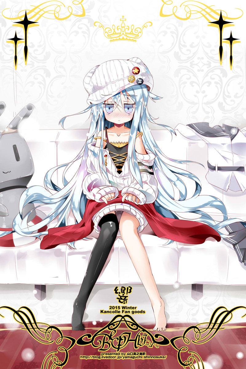 hibiki and rensouhou-chan (kantai collection) drawn by yamaguchi_shinnosuke