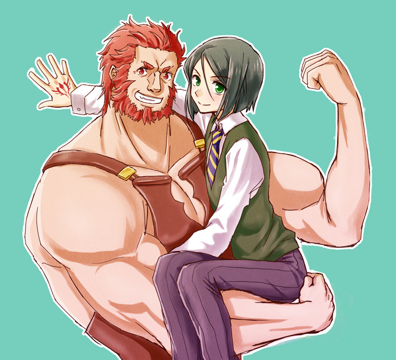 iskandar and waver velvet (fate and 1 more) drawn by akone
