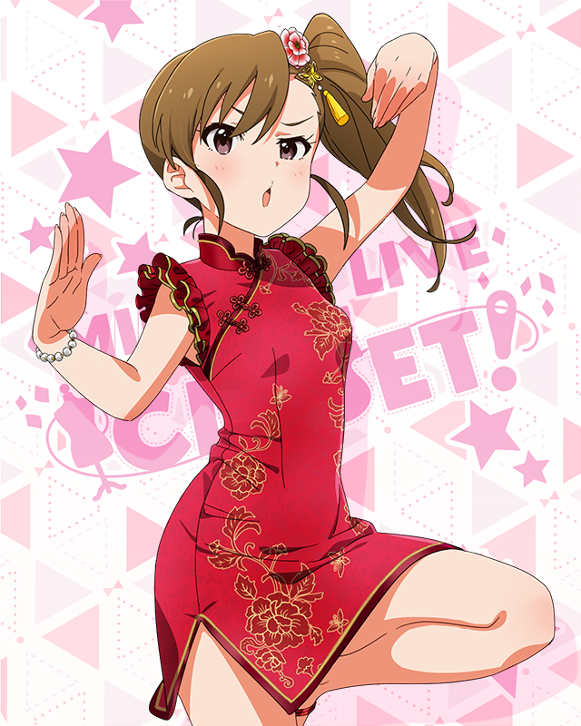 futami mami (idolmaster and 2 more)