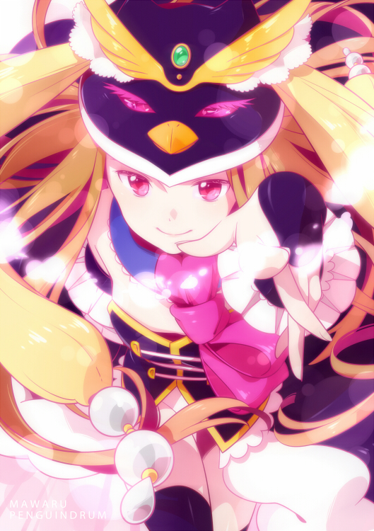 takakura himari and princess of the crystal (mawaru penguindrum) drawn by sasaki_nakona