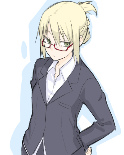 artoria pendragon and saber (fate and 1 more)