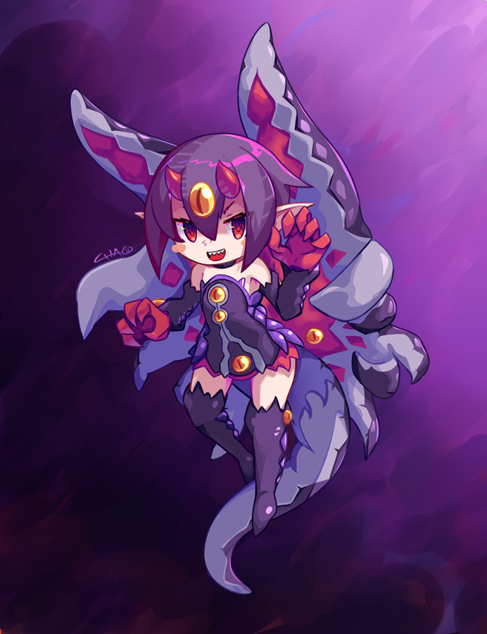 desco (disgaea and 1 more) drawn by chaoschao