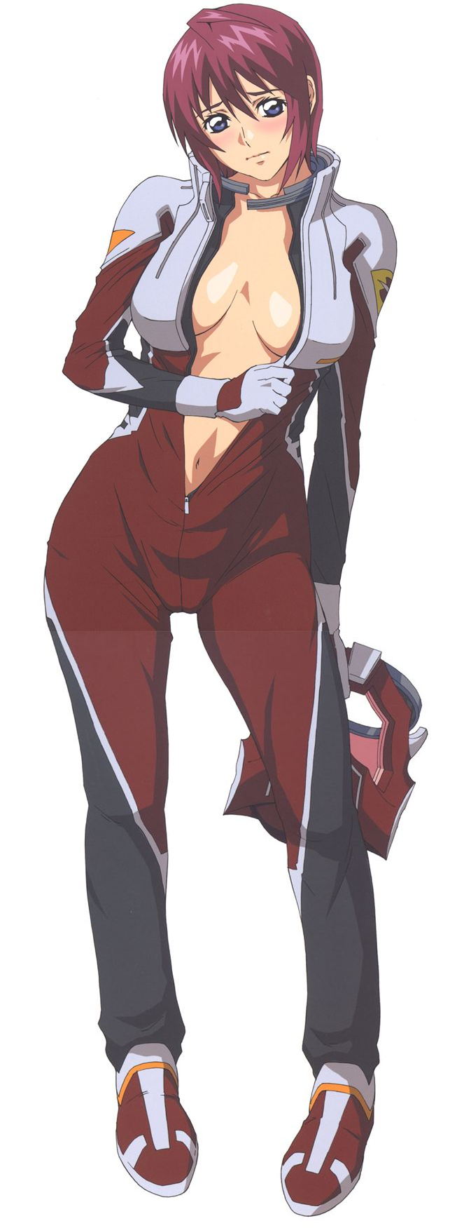 lunamaria hawke (gundam and 2 more) drawn by amano_ameno