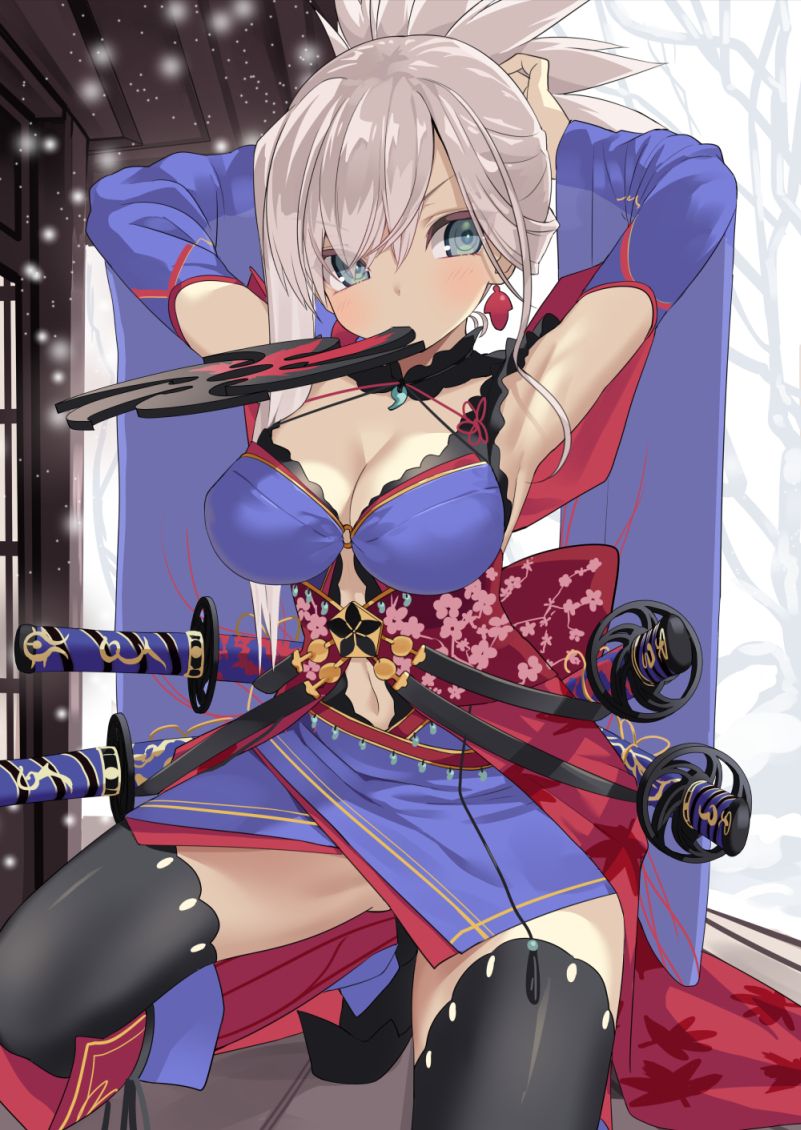 miyamoto musashi (fate and 1 more) drawn by ogadenmon