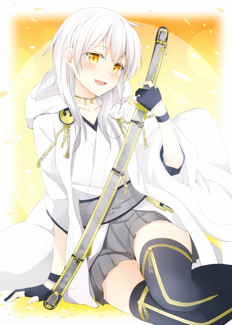tsurumaru kuninaga (touken ranbu) drawn by rui_shi_(rayze_ray)