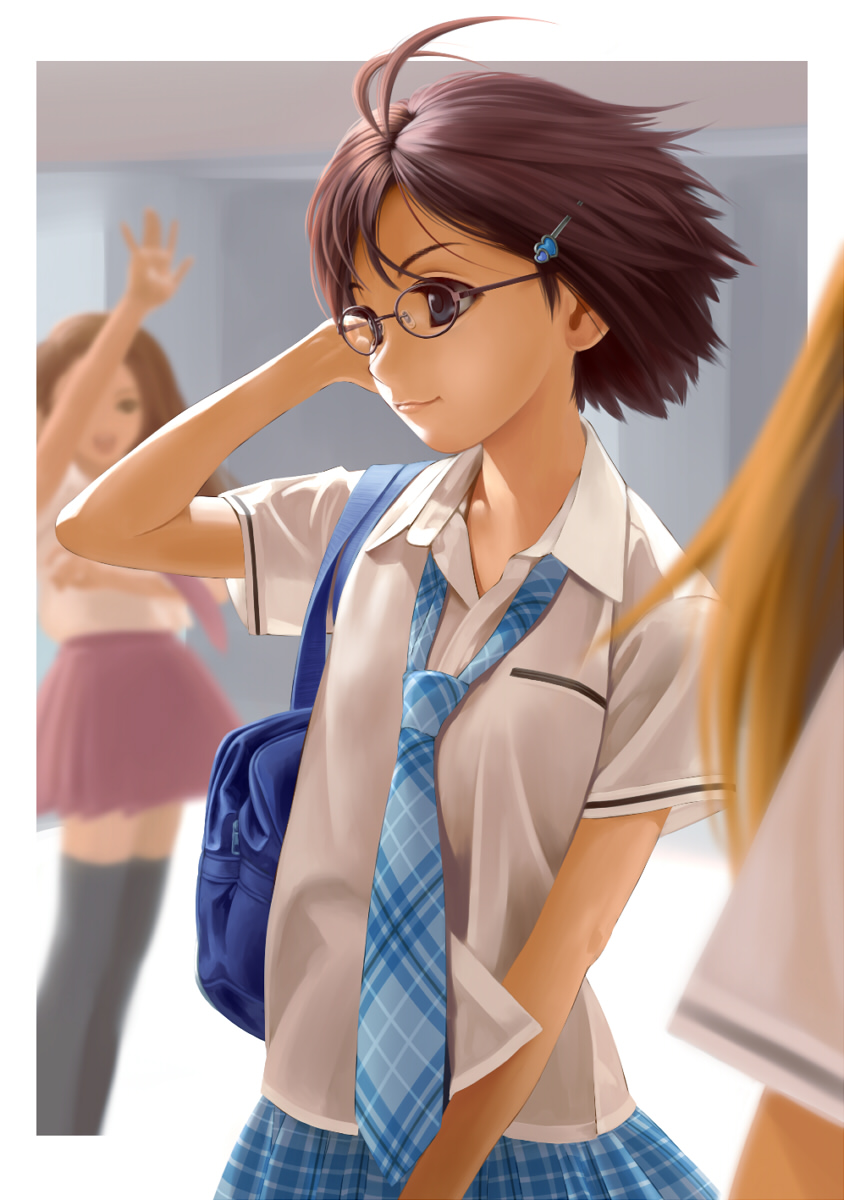 hoshii miki, kikuchi makoto, and minase iori (idolmaster) drawn by nekopuchi