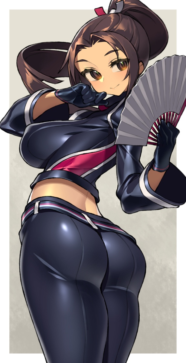 shiranui mai (fatal fury and 1 more) drawn by itsumo_nokoru