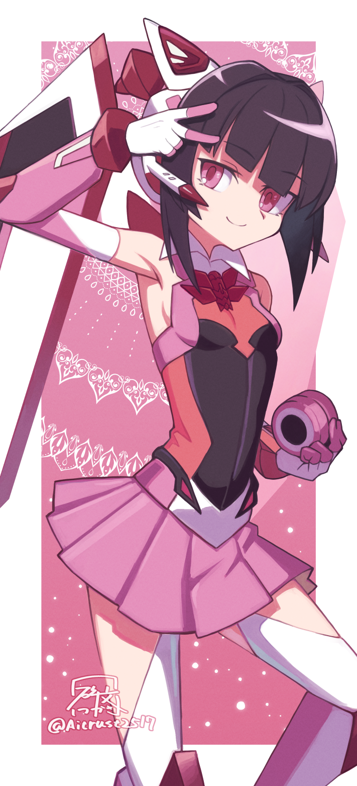 tsukuyomi shirabe (senki zesshou symphogear) drawn by hibun_tsukasa