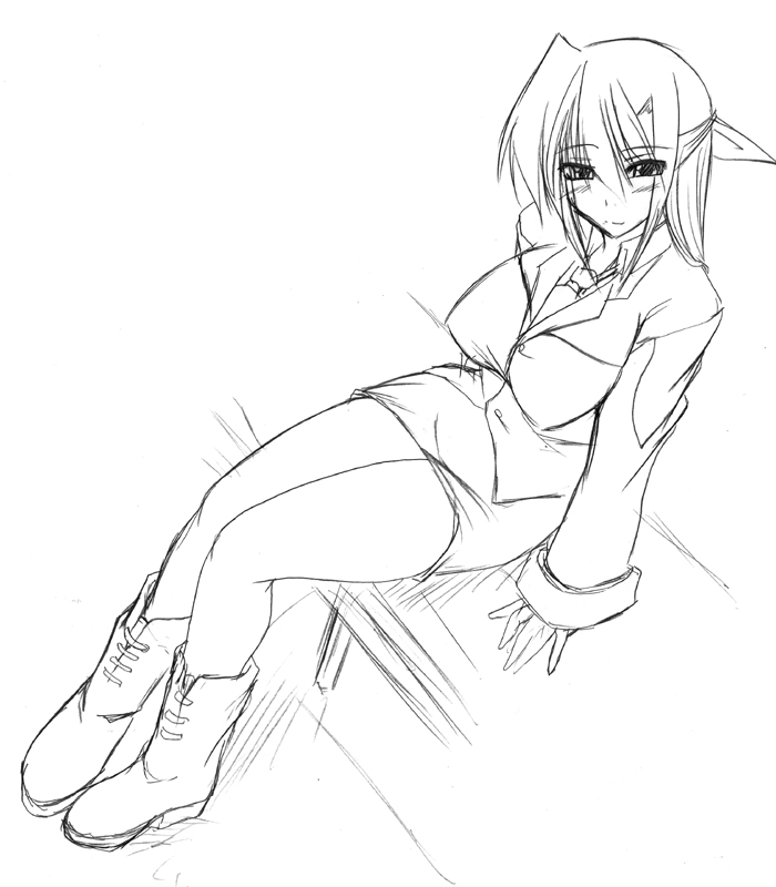 ginga nakajima (lyrical nanoha and 1 more) drawn by kanten