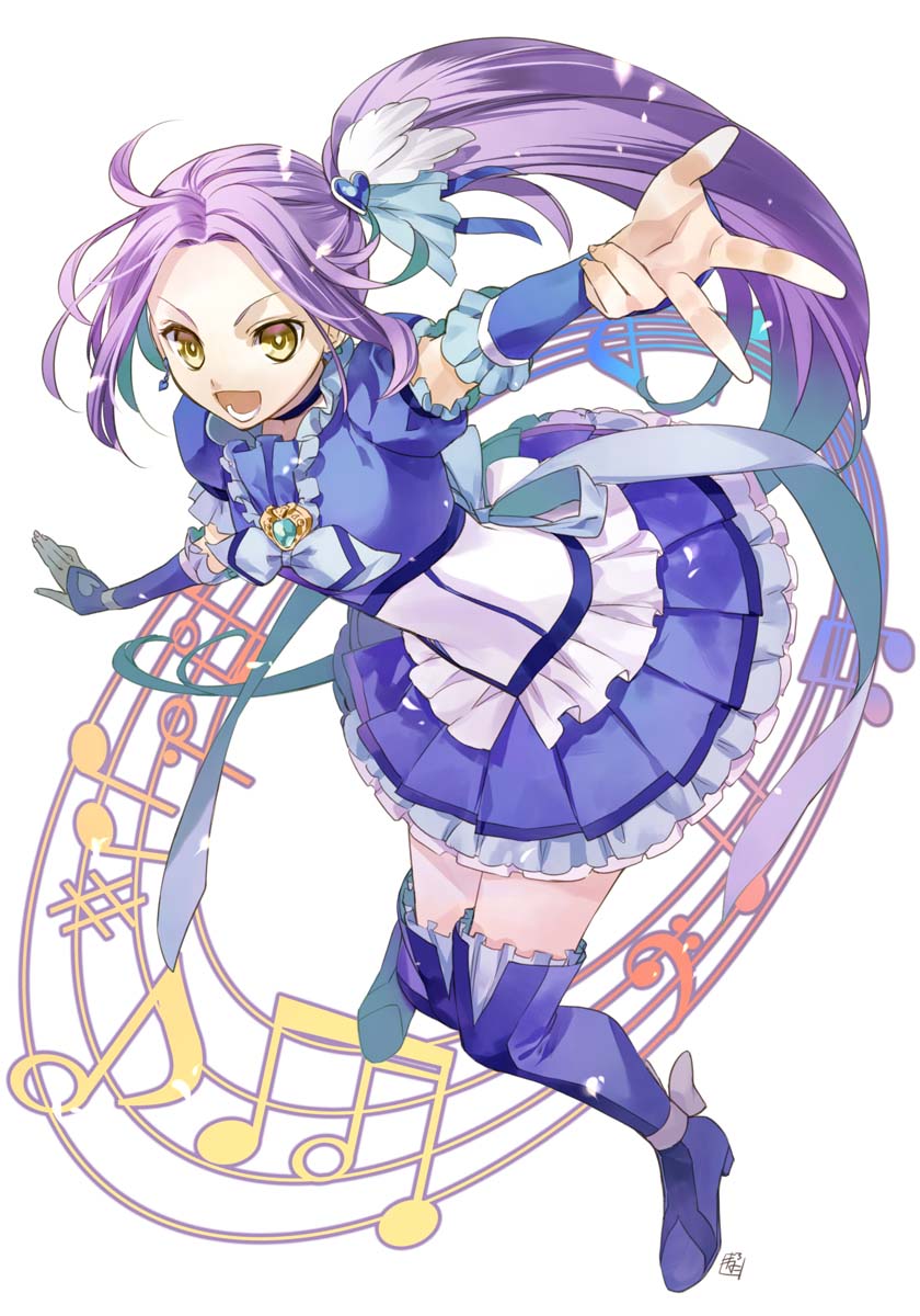kurokawa eren, seiren, and cure beat (precure and 1 more) drawn by neko3