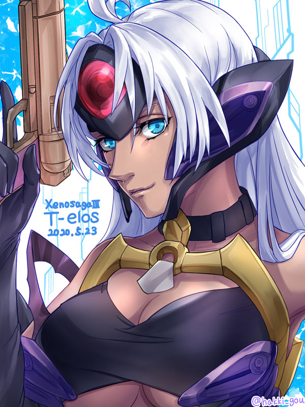 t-elos (xenosaga and 1 more) drawn by hakki_gou