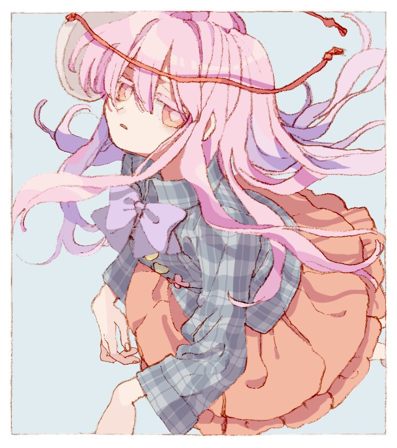 hata no kokoro (touhou) drawn by ka_(996beshi)