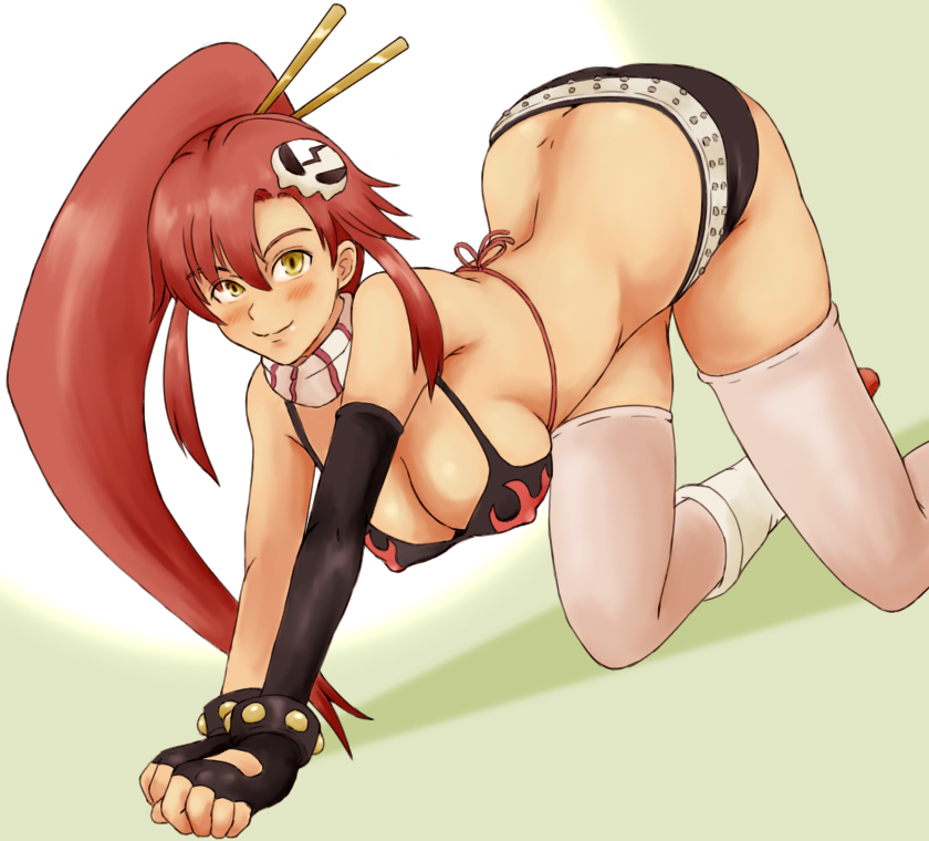 yoko littner (tengen toppa gurren lagann) drawn by rirakukan