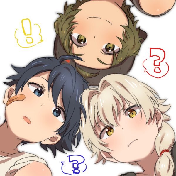 kizaki ren, taiga takeru, and enjoji michiru (idolmaster and 1 more) drawn by arkk68