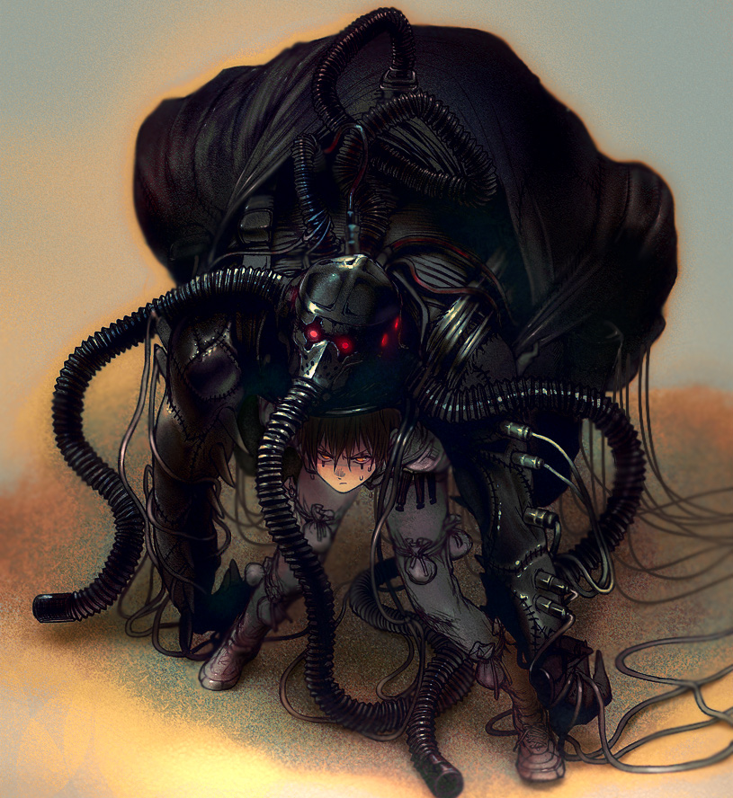 dokuga and kai (dorohedoro) drawn by ichihashi_makoto