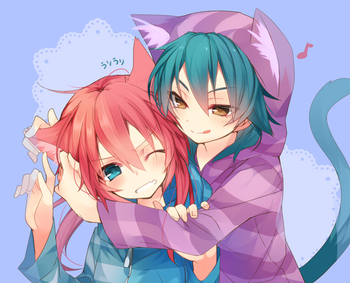 kirino ranmaru and kariya masaki (inazuma eleven and 1 more) drawn by nekoto_maruta