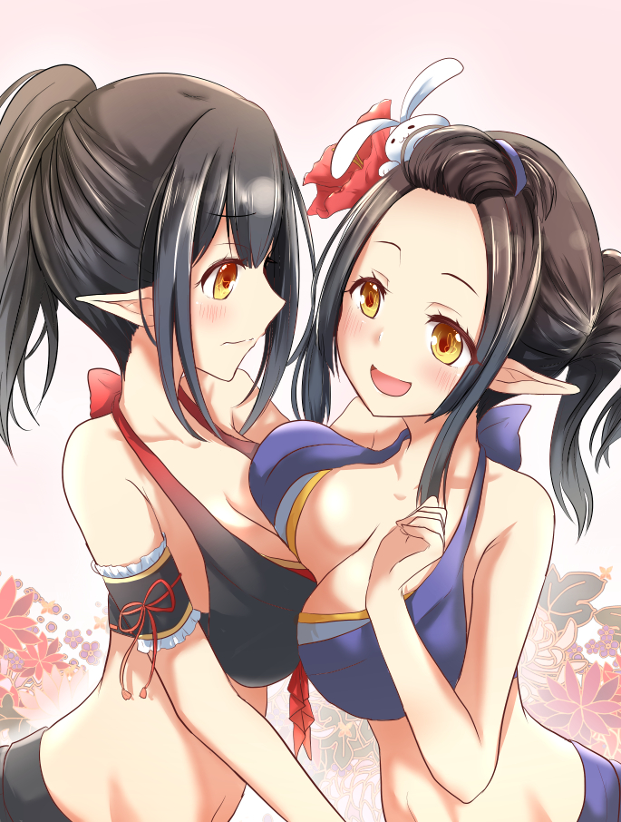 mikuriya kuon and mikuriya hitotose (mikuriya 9on) drawn by ram_hachimin