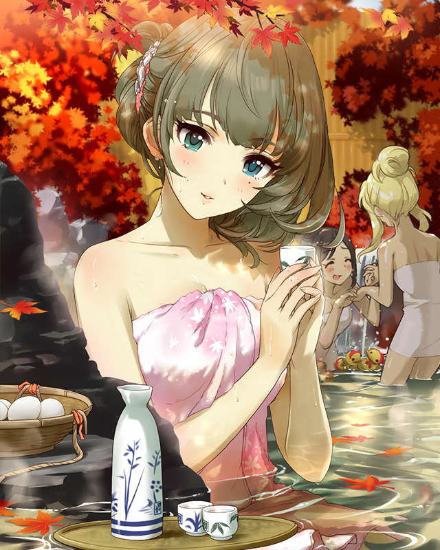 takagaki kaede, ohtsuki yui, and momoi azuki (idolmaster and 1 more)
