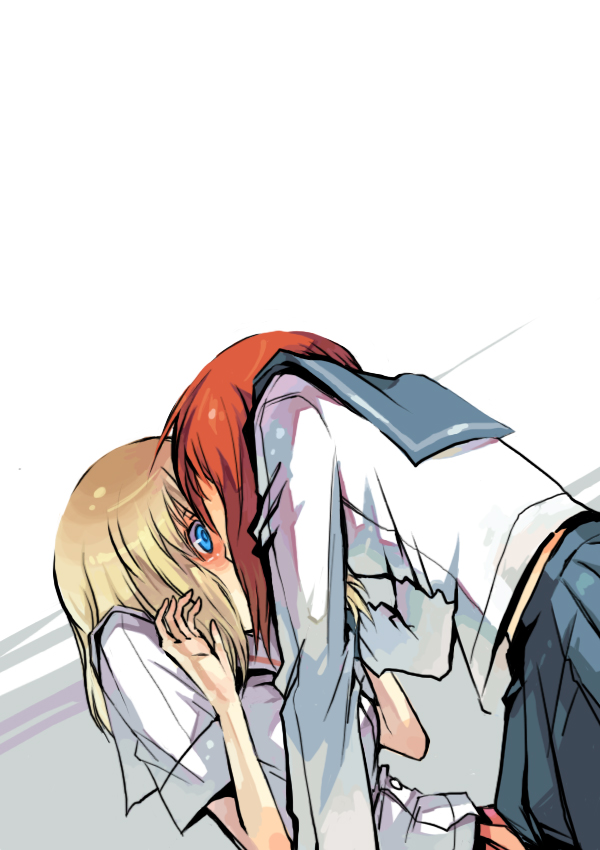 takei hisa and fukuji mihoko (saki) drawn by nichiju_(you)