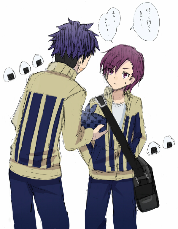 minamisawa atsushi and hyoudou tsukasa (inazuma eleven and 1 more) drawn by barufoa