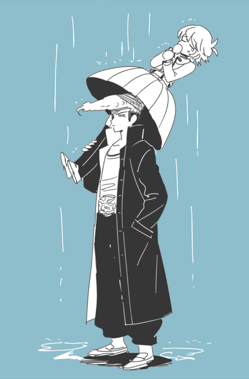fujisaki chihiro and owada mondo (danganronpa and 1 more) drawn by dg_xhs
