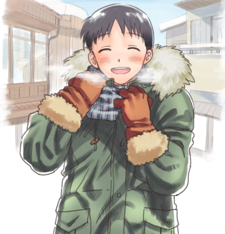 ikari shinji (neon genesis evangelion) drawn by ayanashi_kunio