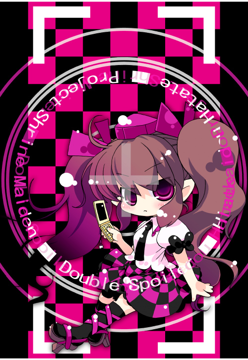himekaidou hatate (touhou and 1 more) drawn by kasane