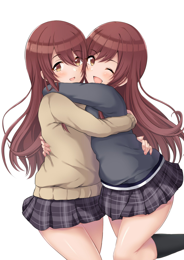 osaki amana and osaki tenka (idolmaster and 1 more) drawn by nozomiyuyu