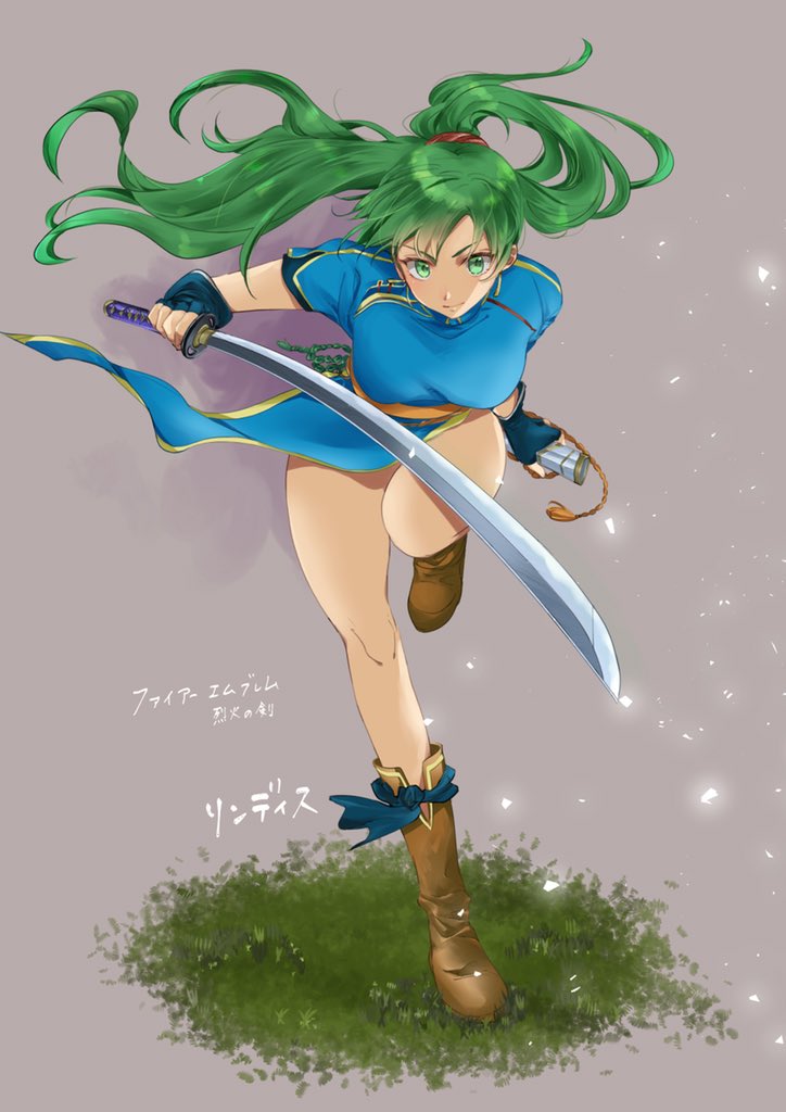 lyn (fire emblem and 1 more) drawn by nekolook