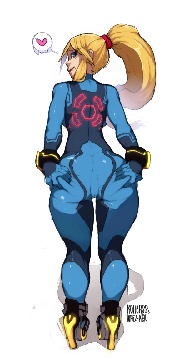 samus aran (super smash bros. and 1 more) drawn by kollerss and maizken