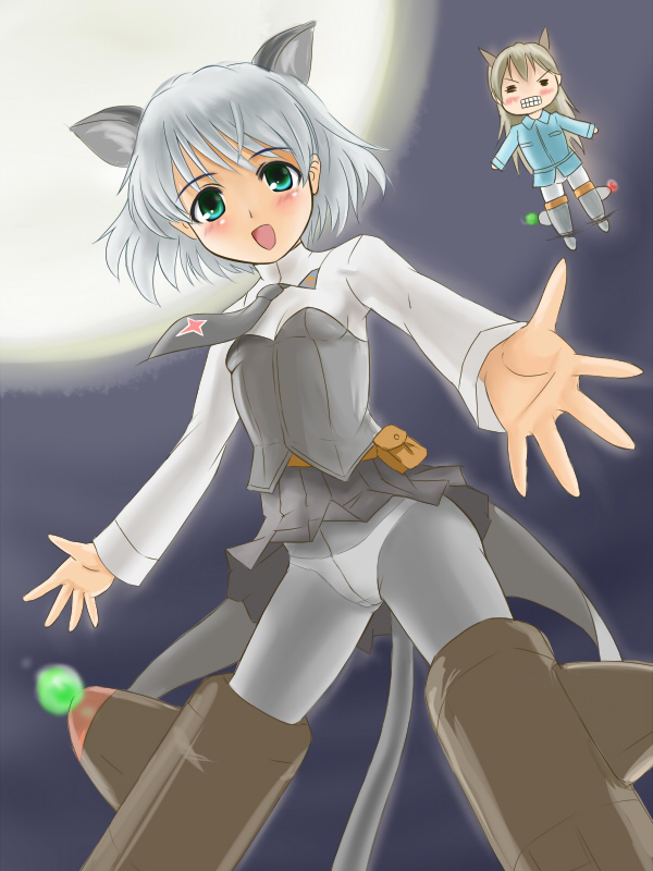 sanya v. litvyak and eila ilmatar juutilainen (world witches series and 1 more) drawn by ginjyasei