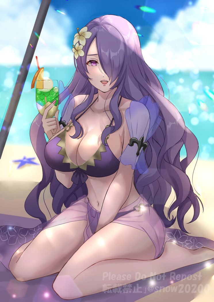 camilla (fire emblem and 2 more) drawn by snow20200