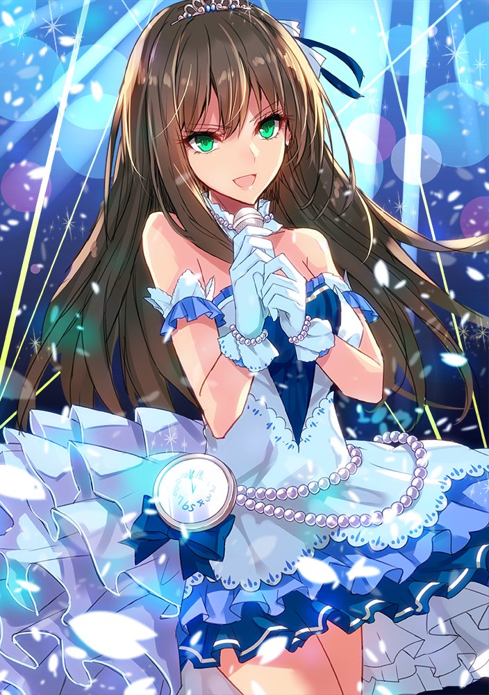 shibuya rin (idolmaster and 2 more) drawn by aosaki_yukina