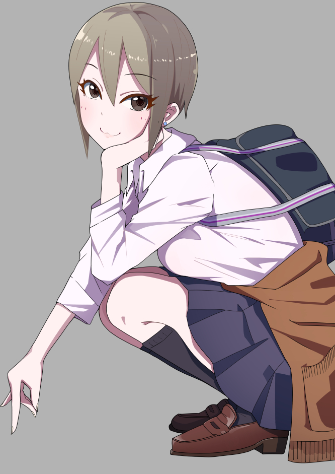 shiomi syuko (idolmaster and 1 more) drawn by mitche