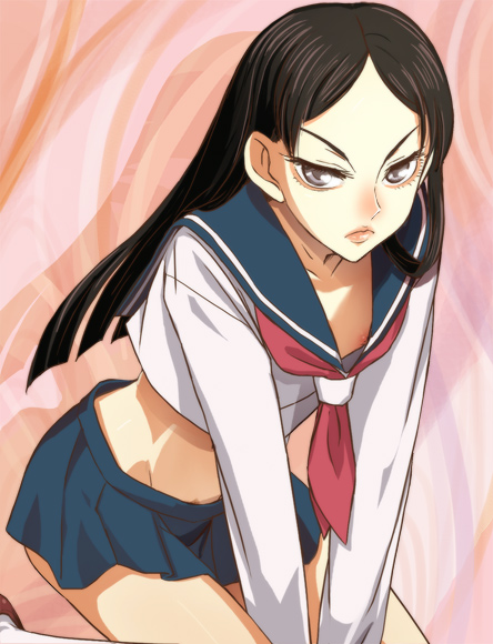 kitsu chiri (sayonara zetsubou sensei) drawn by haruyama_kazunori