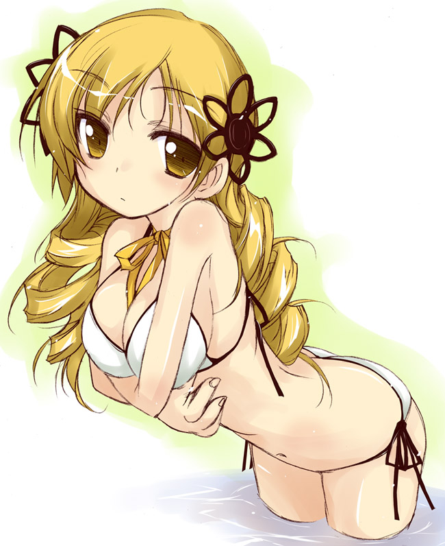 tomoe mami (mahou shoujo madoka magica) drawn by yumesato_makura
