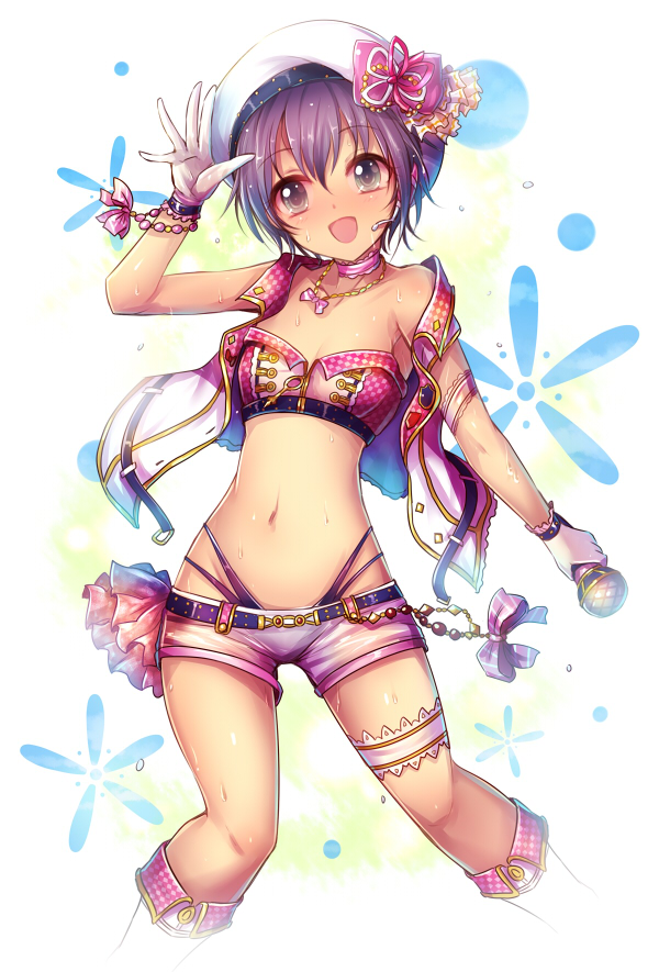 otokura yuuki (idolmaster and 1 more) drawn by kara_(color)