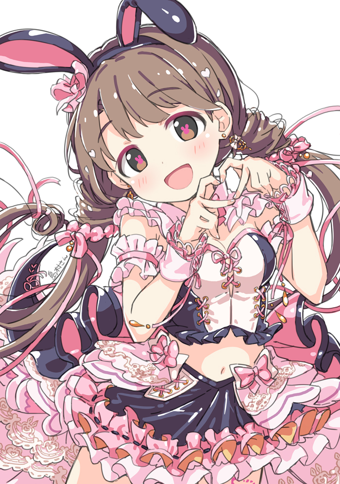 shimamura uzuki (idolmaster and 1 more) drawn by kuresuku_(lessons)